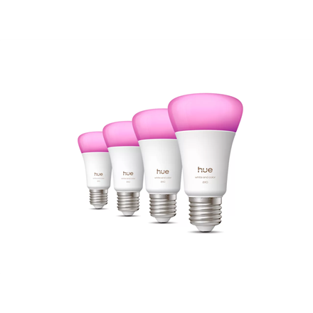 Pilt Philips Hue WCA 810 A60 E27 4P EU | E27 | 6 W | White and colour light | Bluetooth and Zigbee