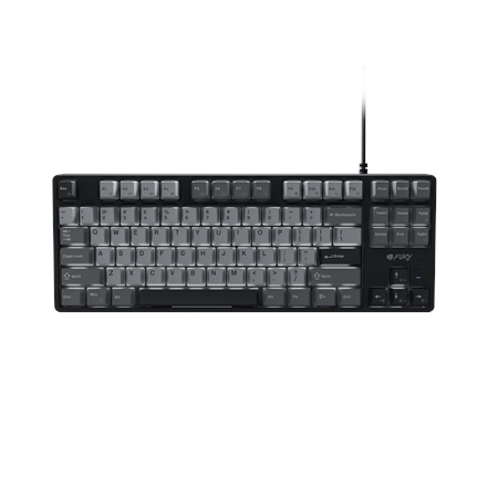 Pilt Fury | Kanabo K2 | Gaming Keyboard | Wired | US | Linear | Black/Gray