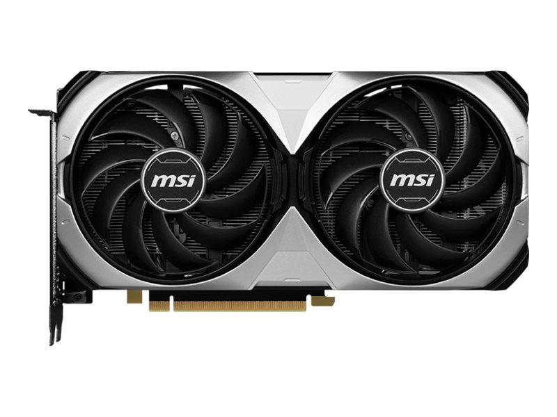 Pilt MSI | GeForce RTX 4070 Ti SUPER 16G VENTUS 2X OC | NVIDIA | 16 GB | GeForce RTX 4070 Ti SUPER | GDDR6X | PCI Express 4.0 | Memory clock speed 2640 MHz