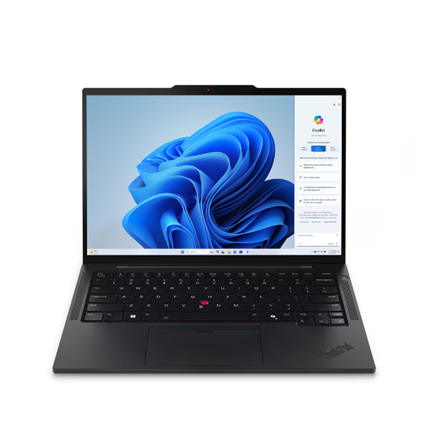 Pilt Lenovo ThinkPad T14s Gen 5 | Black | 14 " | IPS | WUXGA | 1920 x 1200 pixels | Anti-glare | Intel Core U7 | 155U | 16 GB | Soldered LPDDR5x | SSD 512 GB | Intel Graphics | Windows 11 Pro | 802.11ax | Bluetooth version 5.3 | LTE Upgradable | Keyboard language English | Keyboard backlit