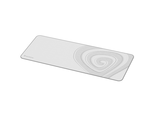 Pilt Genesis | Mouse Pad | Carbon 400 XXL Logo | 300 x 800 x 3 mm | Gray/White