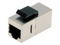 Pilt Digitus CAT 5e modular coupler, shielded RJ45 to RJ45, for panel connection