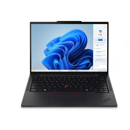 Pilt Lenovo ThinkPad T14s Gen 5 | Black | 14 " | IPS | WUXGA | 1920 x 1200 pixels | Anti-glare | Intel Core U5 | 125U | 16 GB | Soldered LPDDR5x | SSD 512 GB | Intel Graphics | Windows 11 Pro | 802.11ax | Bluetooth version 5.3 | LTE Upgradable | Keyboard language Nordic | Keyboard backlit | Warranty 36 month(s)