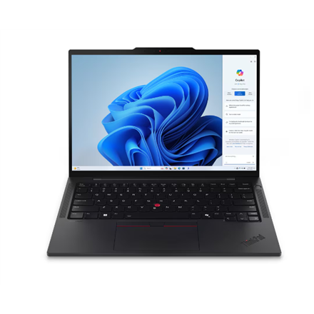 Pilt Lenovo ThinkPad T14s Gen 5 | Black | 14 " | IPS | WUXGA | 1920 x 1200 pixels | Anti-glare | Intel Core U7 | 155U | 16 GB | Soldered LPDDR5x | SSD 512 GB | Intel Graphics | Windows 11 Pro | 802.11ax | Bluetooth version 5.3 | LTE Upgradable | Keyboard language Nordic | Keyboard backlit | Warranty 36 month(s)