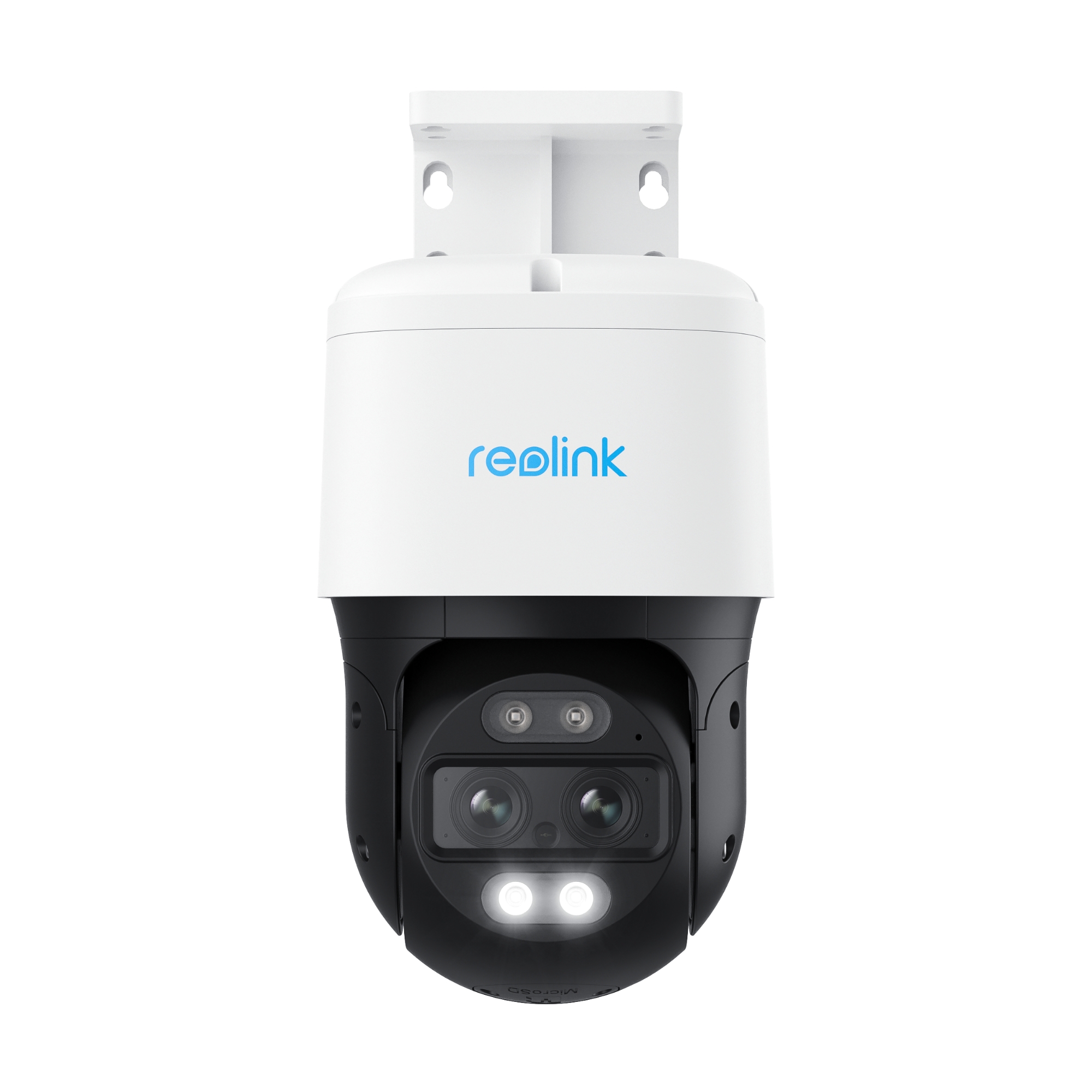 Pilt Reolink | 4K Dual-Lens Auto Tracking PoE Security Camera with Smart Detection | TrackMix Series P760 | PTZ | 8 MP | 2.8mm/F1.6 | IP65 | H.264/H.265 | Micro SD, Max. 256GB