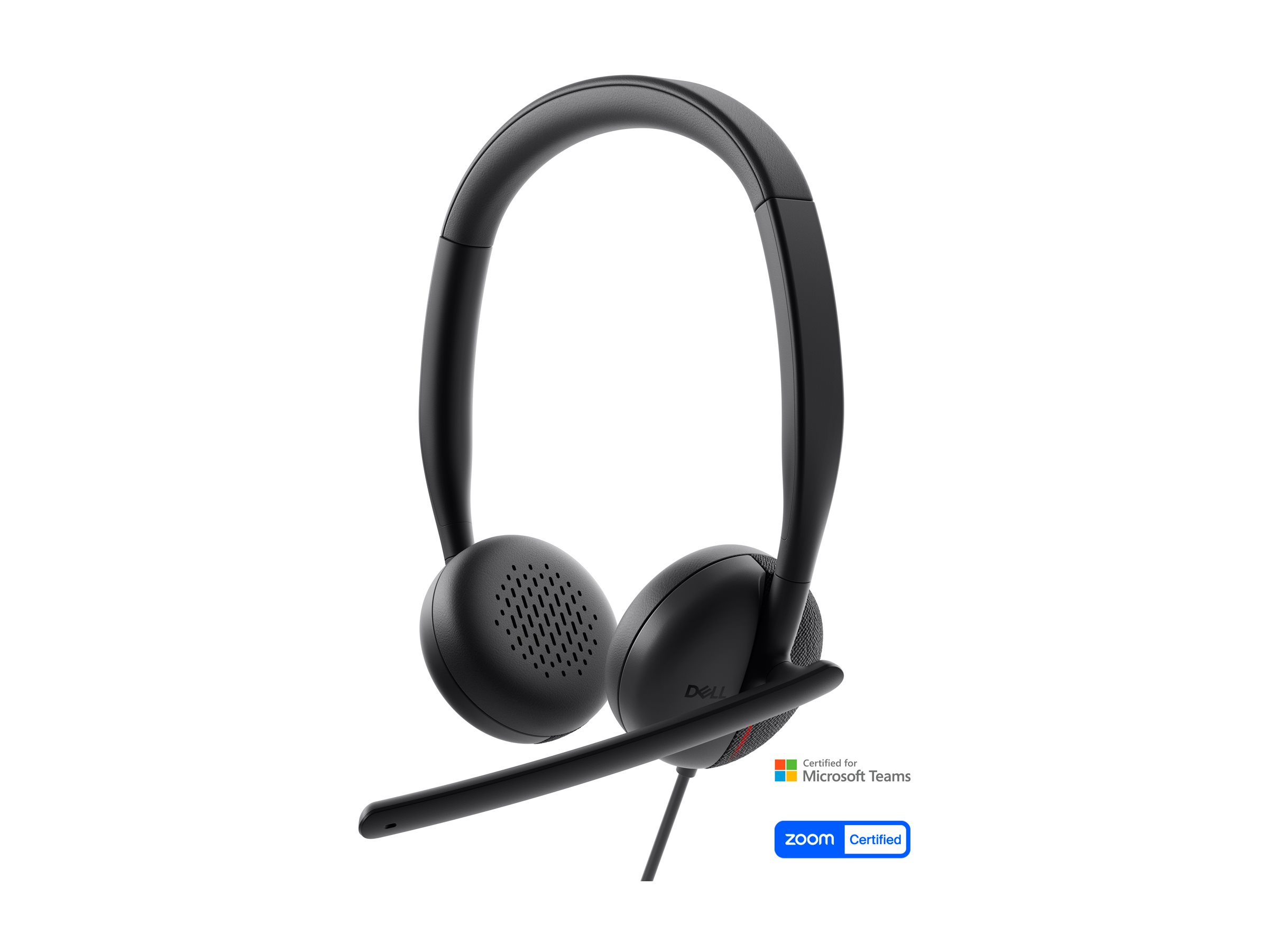 Pilt Dell | Headset | WH3024 | Built-in microphone | USB-C, USB-A | Black