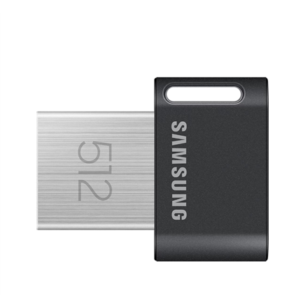 Pilt Samsung | FIT Plus | MUF-512AB/APC | 512 GB | USB 3.2 Gen 1 | Gray