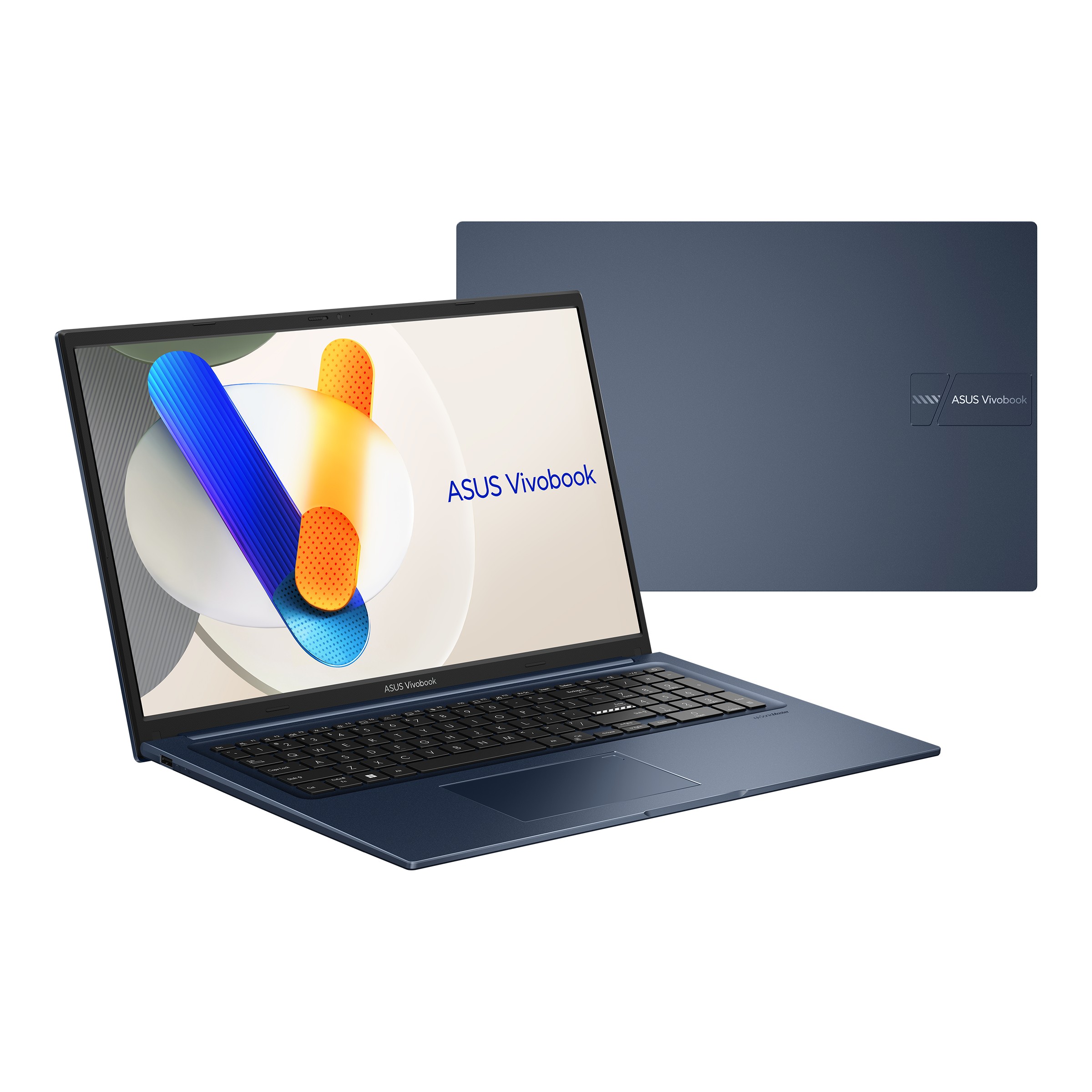 Pilt Asus Vivobook 17 X1704VA-AU1152W | Quiet Blue | 17.3 " | IPS | FHD | 1920 x 1080 pixels | 60 Hz | Anti-glare | Intel Core 5 | 120U | 16 GB | DDR5 | Solid-state drive capacity 512 GB | Intel Graphics | Windows 11 Home | 802.11ax | Bluetooth version 5.2 | Keyboard language US international | Keyboard backlit | Warranty 24 month(s) | Battery warranty 12 month(s)