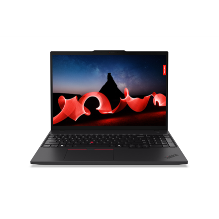 Pilt Lenovo ThinkPad T16 Gen 3 | Black | 16 " | IPS | WUXGA | 1920 x 1200 pixels | Anti-glare | Intel Core U7 | 155U | 16 GB | SO-DIMM DDR5 | SSD 512 GB | Intel Graphics | Windows 11 Pro | 802.11ax | Bluetooth version 5.3 | LTE Upgradable | Keyboard language English | Keyboard backlit | Warranty 36 month(s)