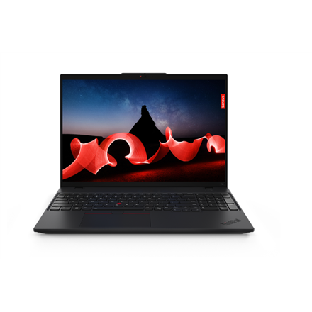 Pilt Lenovo ThinkPad L16 Gen 1 | Black | 16 " | IPS | WUXGA | 1920 x 1200 pixels | Anti-glare | Intel Core U7 | 155U | 16 GB | SO-DIMM DDR5 | SSD 512 GB | Intel Graphics | Windows 11 Pro | 802.11ax | Bluetooth version 5.3 | LTE Upgradable | Keyboard language English | Keyboard backlit | Warranty 36 month(s)