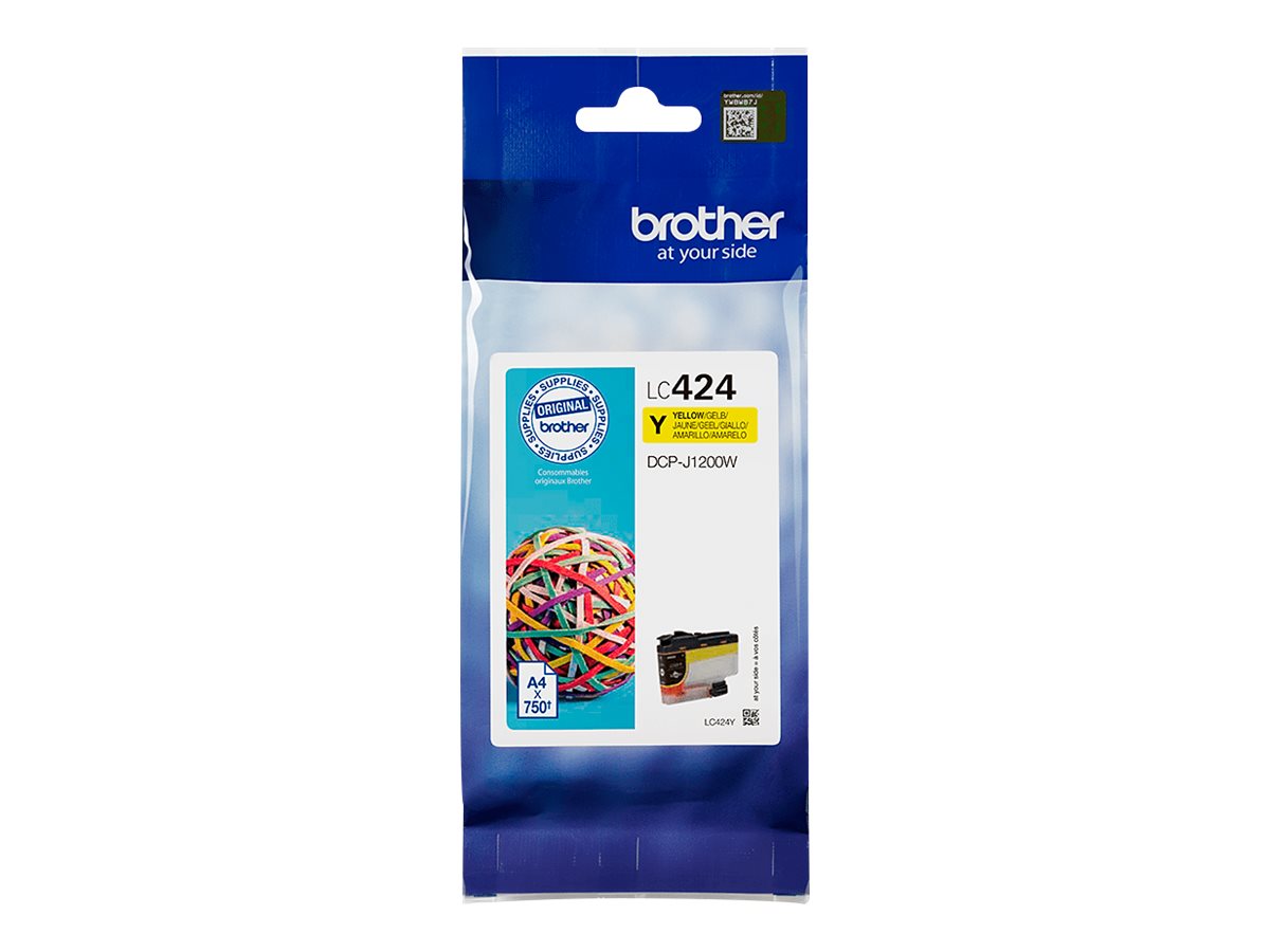 Pilt Brother LC-424Y | Ink Cartridge | Yellow