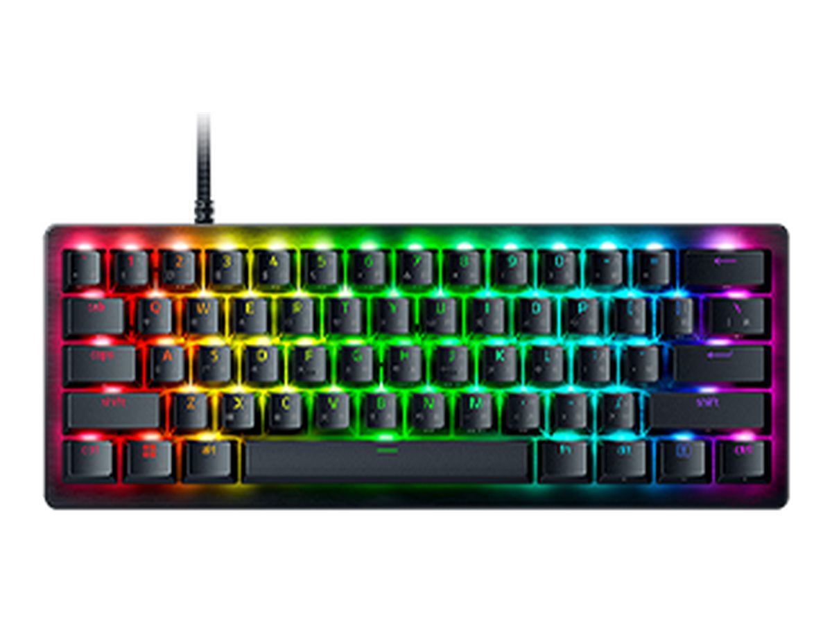 Pilt Razer | Mini Gaming Keyboard | Huntsman V3 Pro | Gaming Keyboard | Wired | Nordic | Black | Analog Optical