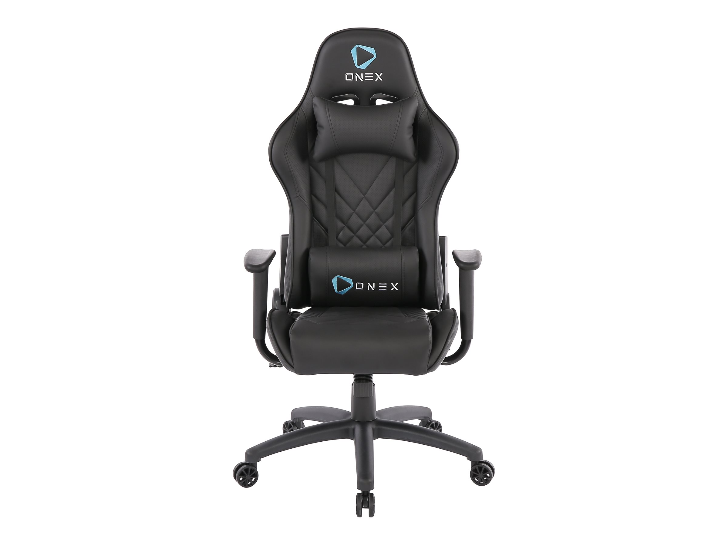 Pilt Onex PVC; Nylon caster; Metal | Gaming chairs | GX220 AIR Series | Black
