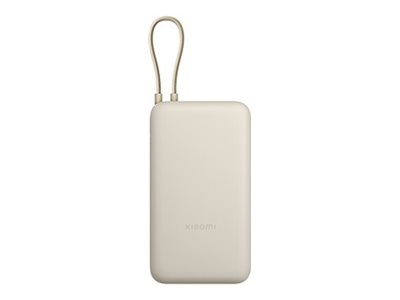 Pilt Xiaomi 33W Power Bank (Integrated Cable) | 20000 mAh | USB-C/USB-C cable/USB-A | Tan