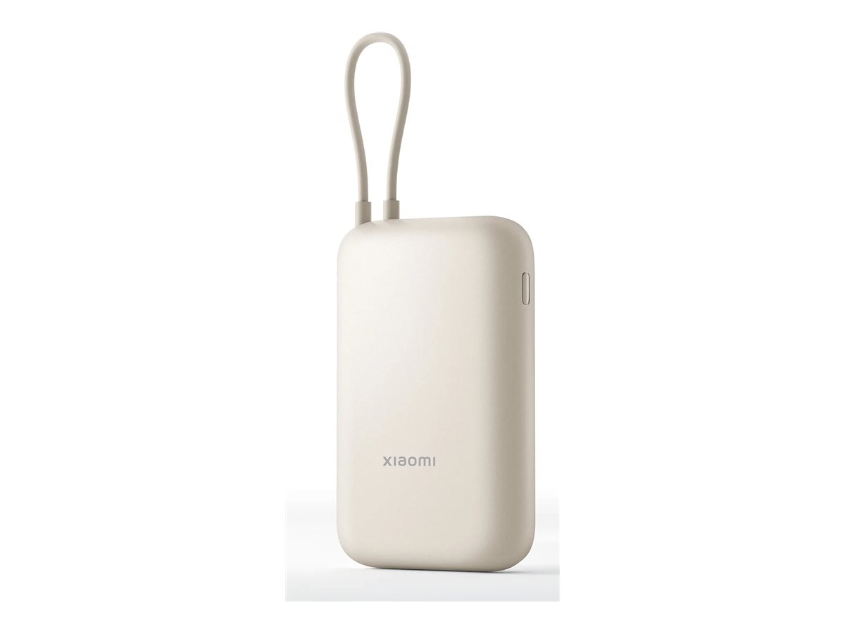 Pilt Xiaomi Power Bank (Integrated Cable) | 10000 mAh | USB-A/USB-C/USB-C cable | Tan