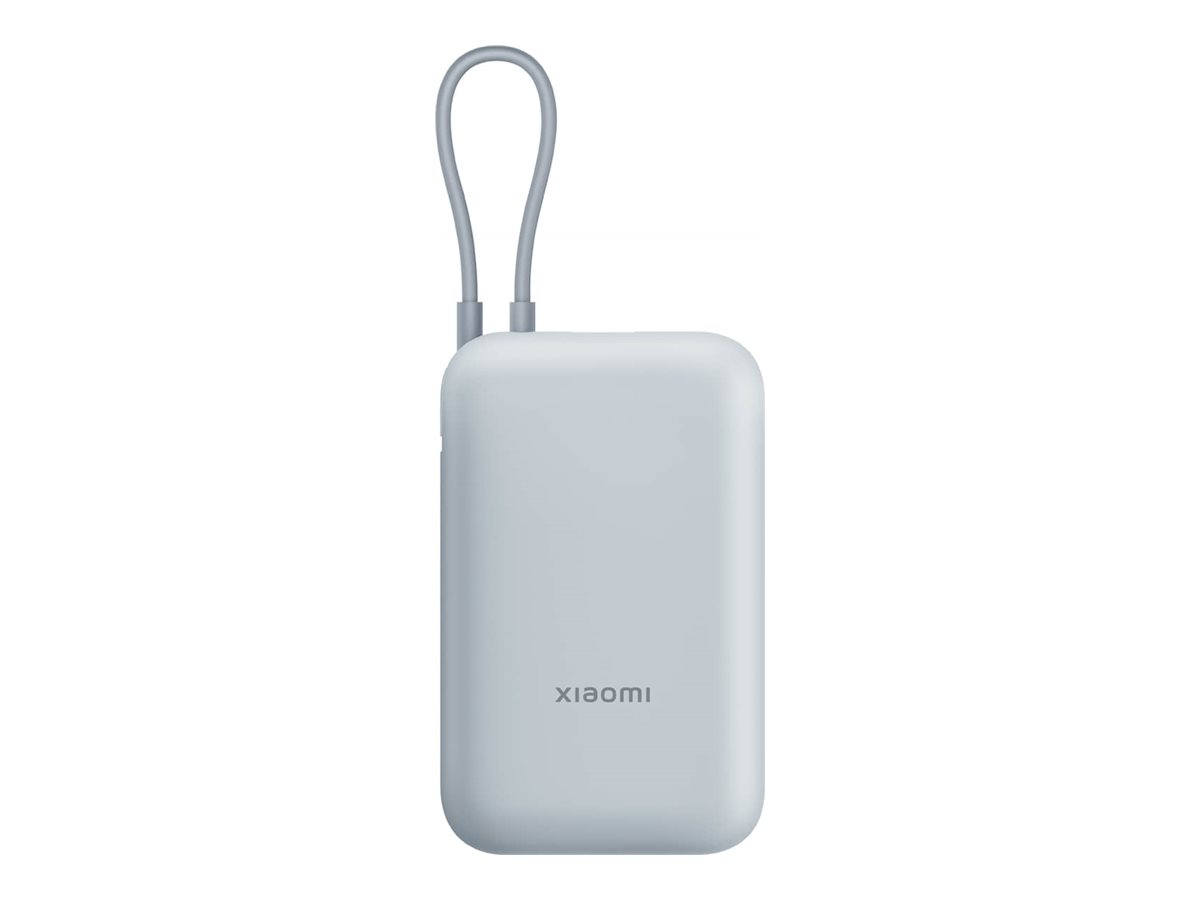 Pilt Xiaomi Power Bank (Integrated Cable) | 10000 mAh | USB-A/USB-C/USB-C cable | Ice Blue