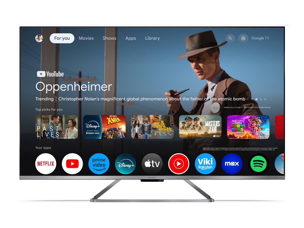 Pilt Sharp 55GP7265E | 55" | Smart TV | Google TV | 4K Ultra HD