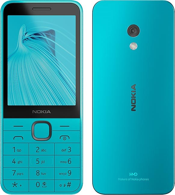 Pilt Nokia 235 4G (2024) (TA-1614) | Blue | 2.8 " | TFT LCD | 64 MB | 128 MB | Dual SIM | Nano-SIM | 3G | Bluetooth | 5.0 | USB version USB Type-C | Built-in camera | Main camera resolution 2 MP | 1450 mAh