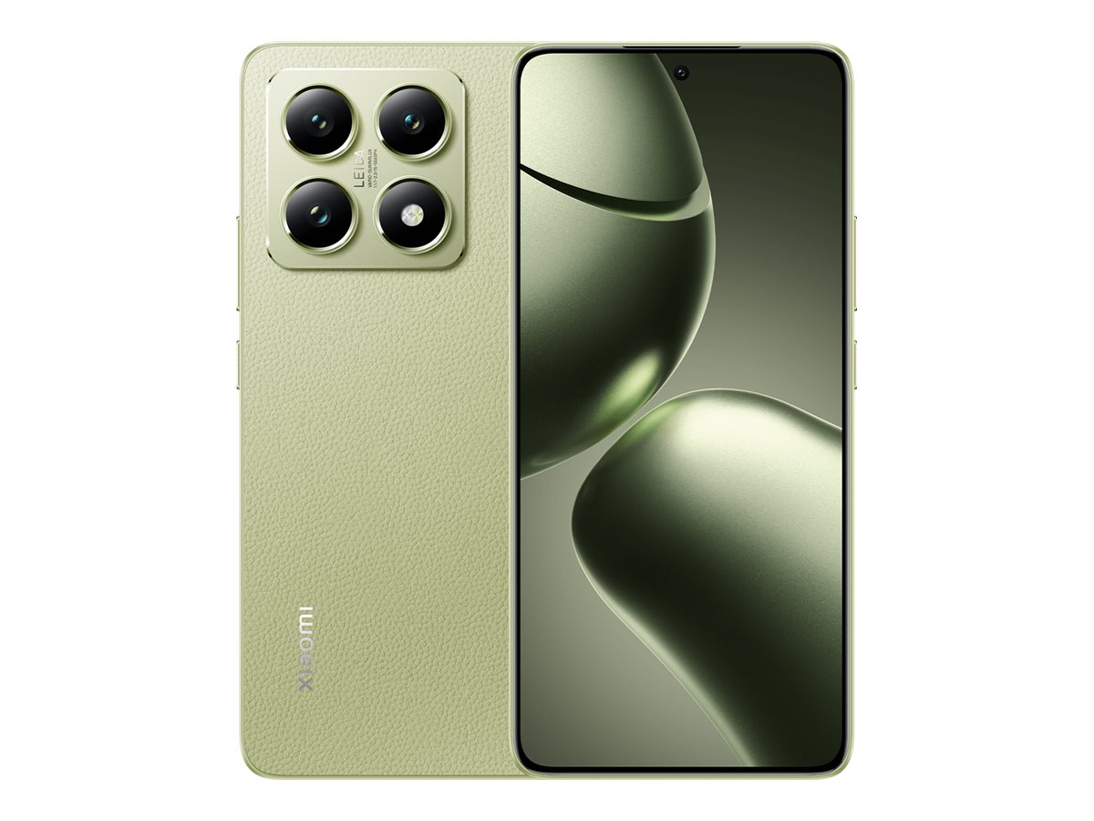 Pilt Xiaomi 14T | Lemon Green | 6.67 " | OLED | 1220 x 2712 pixels | Mediatek | Dimensity 8300 Ultra (4 nm) | Internal RAM 12 GB | 256 GB | Dual SIM | 5G | Main camera resolution 50+50+12 MP | Secondary camera resolution 32 MP | Android | 14 | 5000 mAh