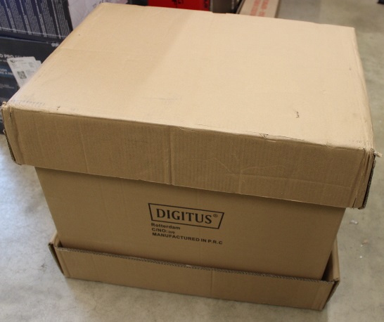 Pilt SALE OUT. DIGITUS 9U wall mounting cabinet, Unique 509x600x450 mm, color grey (RAL 7035) | Digitus | Wall Mounting Cabinet | DN-19 09-U | DAMAGED PACKAGING, DENT ON TOP