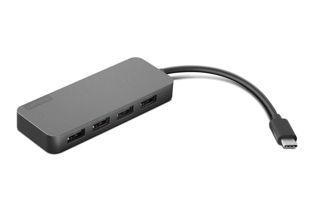 Pilt Lenovo | USB-C to 4 Ports USB-A Hub (4 x USB 3.1 Gen 1)