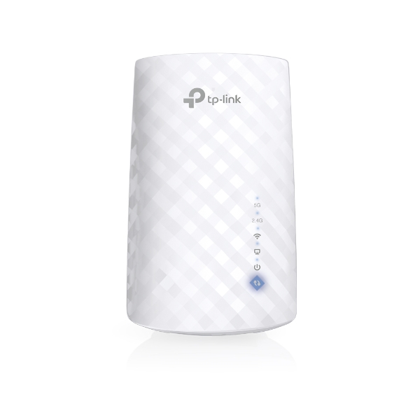 Pilt TP-LINK | RE190 | Extender | 802.11ac | 2.4GHz/5GHz | 300+433 Mbit/s | Mbit/s | Ethernet LAN (RJ-45) ports | MU-MiMO No | no PoE | Antenna type 3 Omni-directional