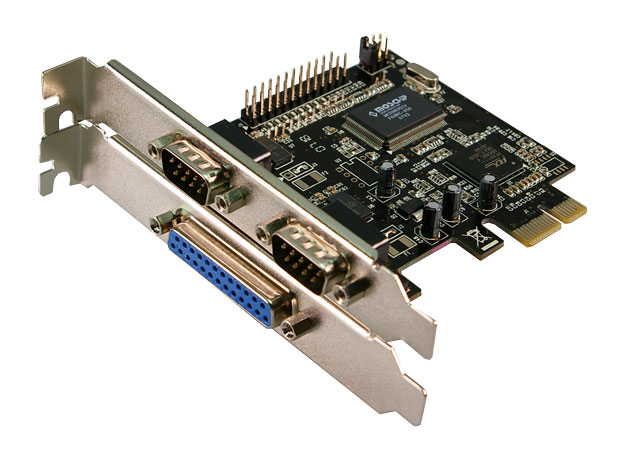 Pilt Logilink | 2 x serial (COM), 1 x parallel (LPT) | PCIe