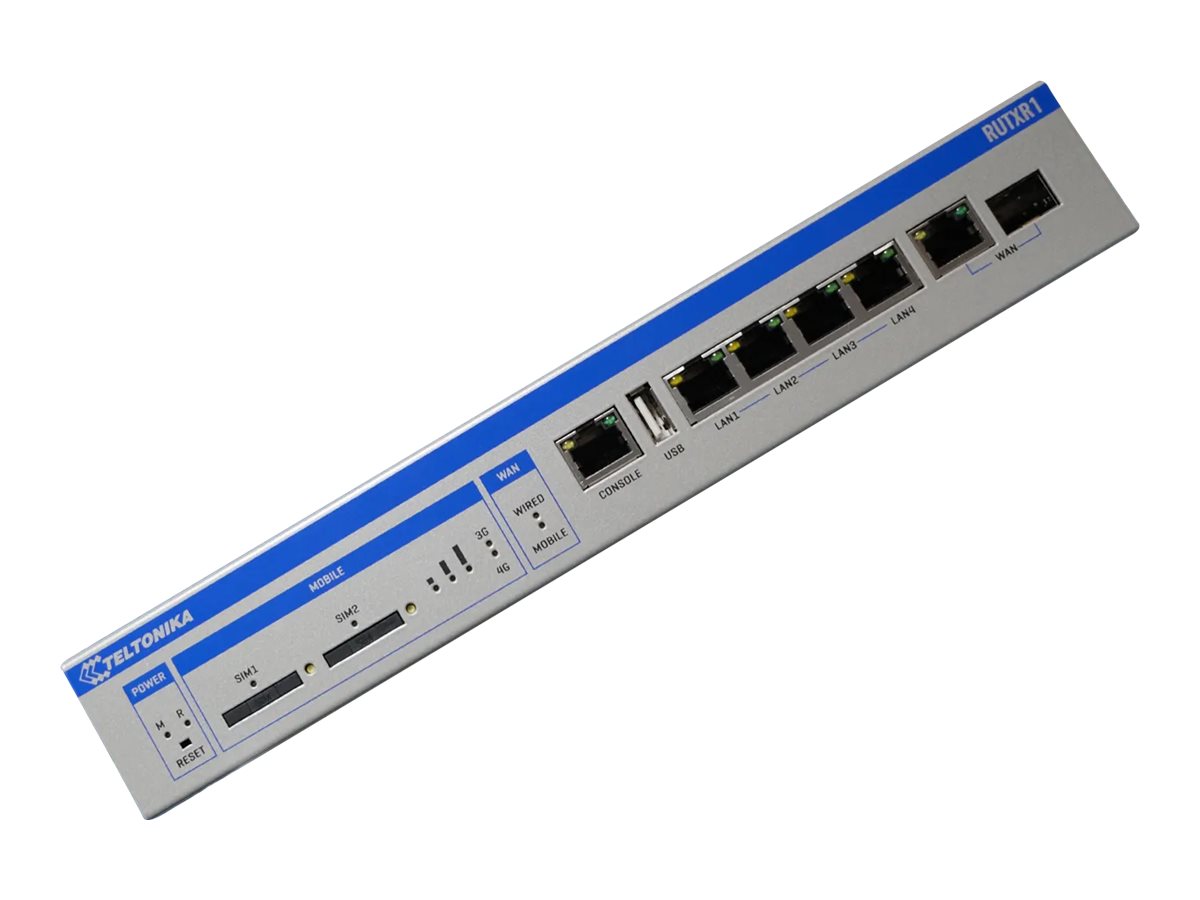 Pilt Teltonika RUTXR1 Rack-mountable LTE Cat 6 Router | Teltonika