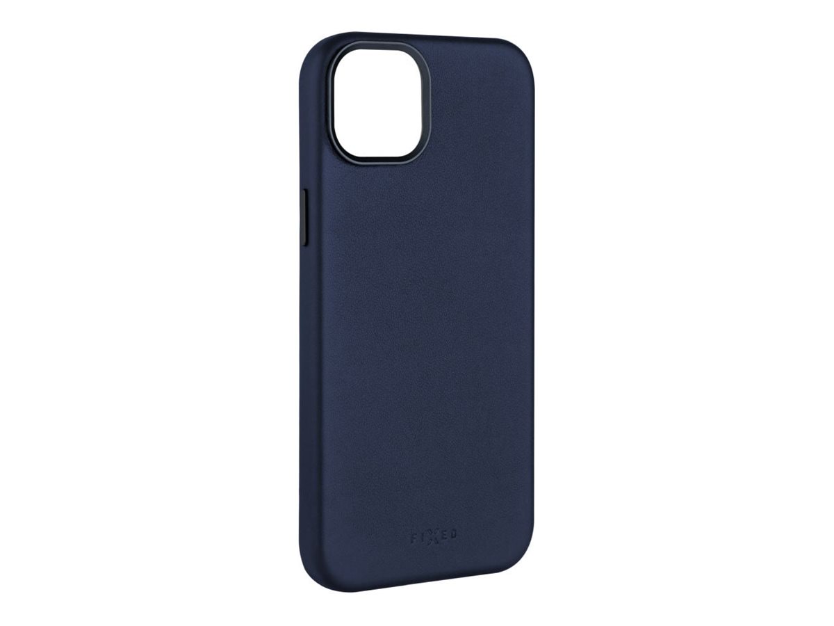 Pilt Fixed MagLeather | Back cover | Apple | iPhone 16 | Leather | Blue