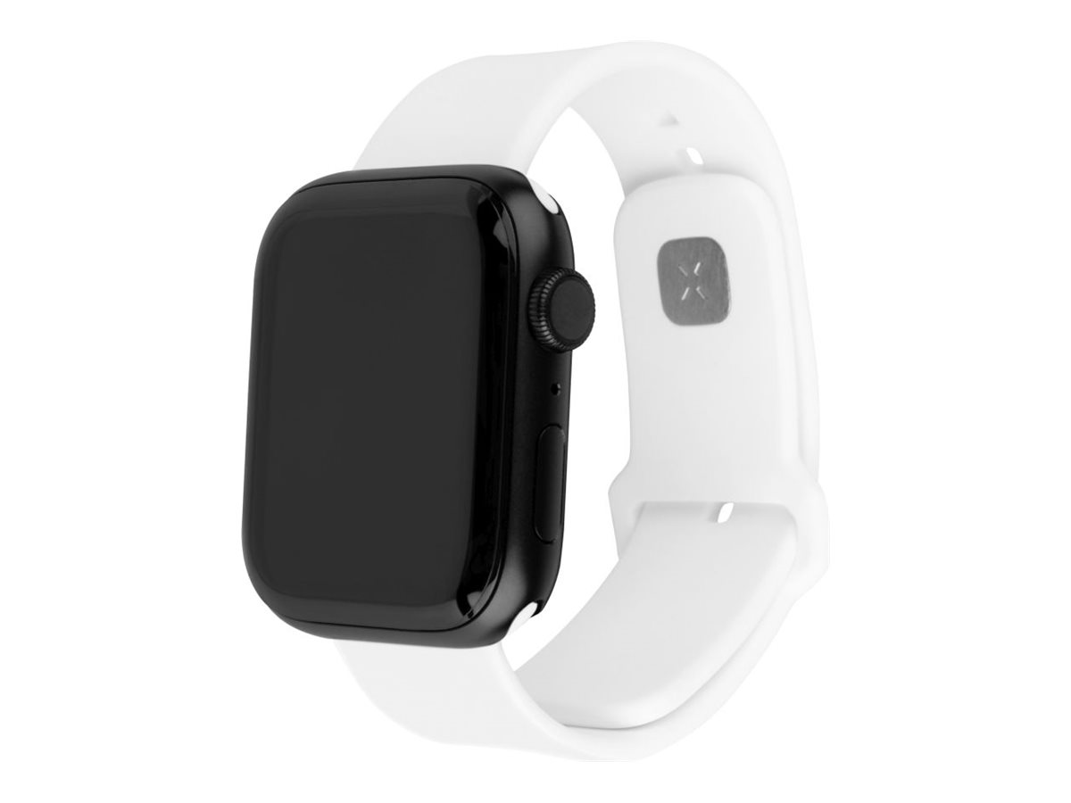 Pilt Fixed | Sporty Strap Set for Apple Watch 38/40/41 mm | 160-225 mm | White | Silicone
