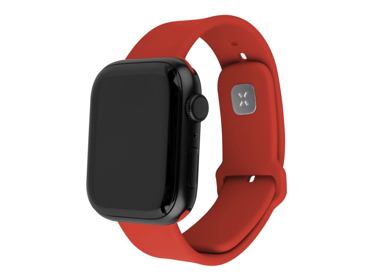 Pilt Fixed | Sporty Strap Set for Apple Watch Ultra 49mm | 180-250 mm | Red | Silicone