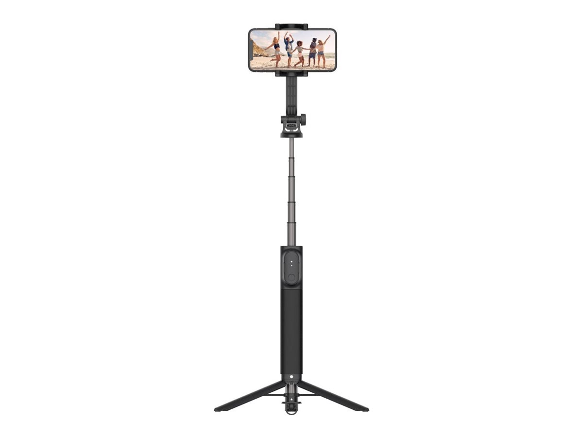 Pilt Fixed | Selfie stick with tripod and wireless trigger | Snap XL | Bluetooth | Black | 113 cm | Aluminum alloy | 280 g