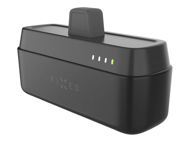 Pilt Fixed | Zen 5 Plug-in 20W Powerbank | FIXZEN-5PL-BK | 5000 mAh | USB-C: DC 5V/3A, 9V/2.22A, 12V/1.67A 20W MAX | Black