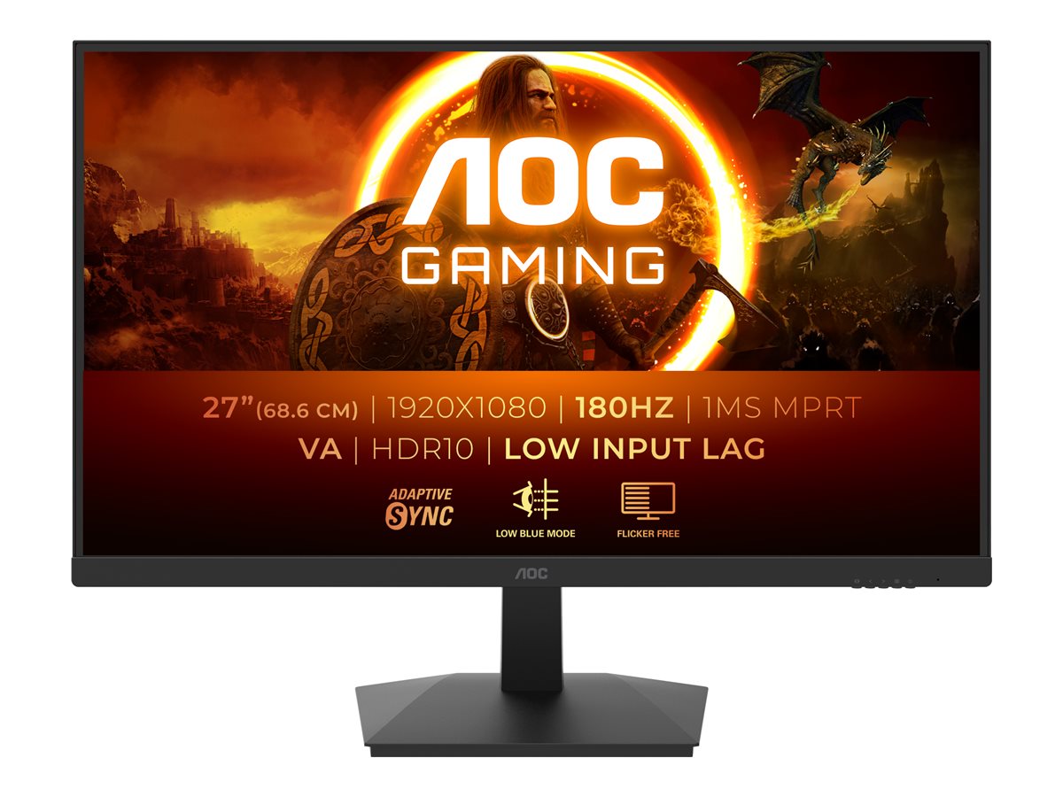 Pilt AOC 27G15N2 | 27 " | VA | FHD | 16:9 | 180 Hz | 1 ms | 1920 x 1080 pixels | 300 cd/m² | HDMI ports quantity 1 | Warranty 36 month(s)