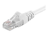 Pilt Goobay Patch Cable | 68633 CAT 6 U/UTP | PVC | Cable length: 1 m | White