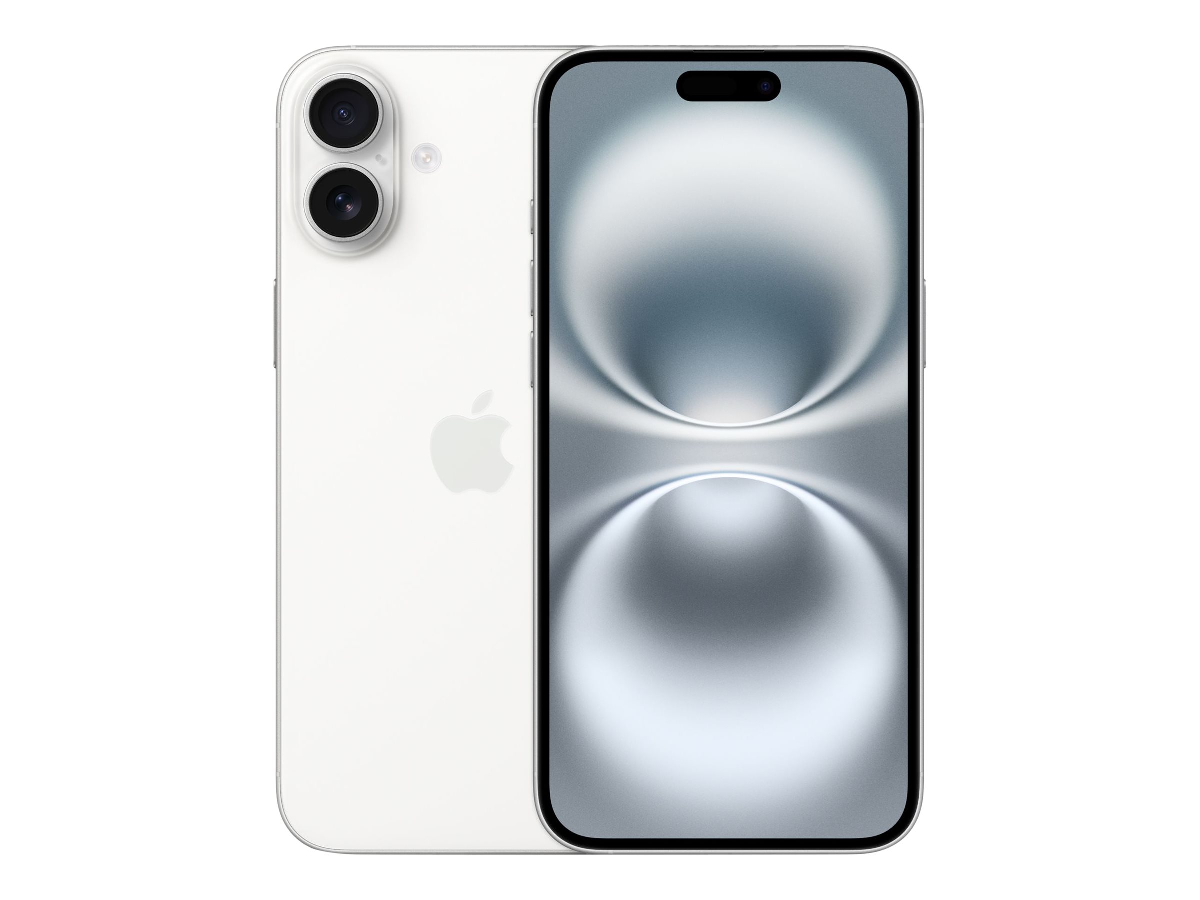 Pilt Apple iPhone 16 Plus | White | 6.7 " | Super Retina XDR | 2796 x 1290 pixels | A18 | Internal RAM 8 GB | 256 GB | Dual SIM | 4G | 5G | Main camera resolution 48+12 MP | Secondary camera resolution 12 MP | iOS | 18