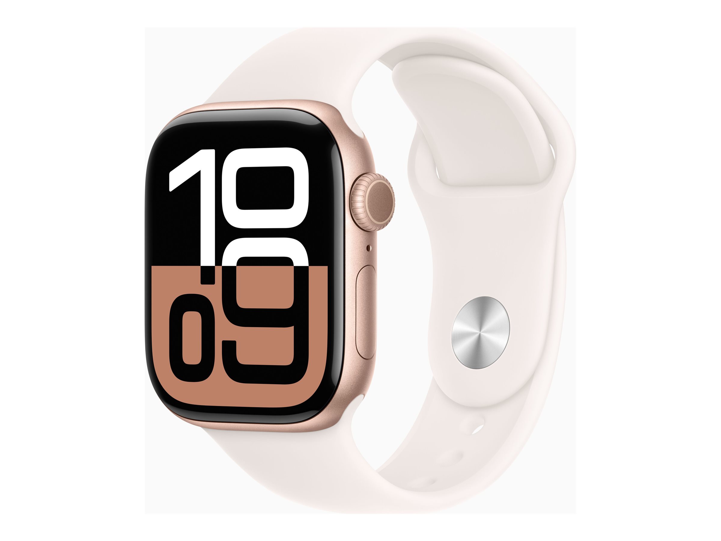 Pilt Apple Watch Series 10 | Smart watch | GPS (satellite) | Always-On Retina display | 42mm | Waterproof | Rose Gold