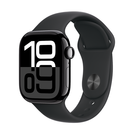 Pilt Apple Watch Series 10 | GPS (satellite) | Always-On Retina | Waterproof | Jet Black