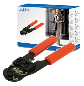 Pilt Logilink | Crimping tool for RJ45 with cutter metal