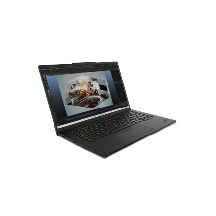 Pilt Lenovo ThinkPad P14s Gen 5 | Black | 14.5 " | IPS | 3K | 3072 x 1920 pixels | Anti-glare | Intel Core Ultra 7 | 165H | 32 GB | SO-DIMM DDR5 | Solid-state drive capacity 1000 GB | NVIDIA RTX 500 Ada Generation | GDDR6 | 4 GB | Windows 11 Pro | 802.11ax | Bluetooth version 5.3 | Keyboard language English | Keyboard backlit | Warranty 36 month(s) | Battery warranty 12 month(s)