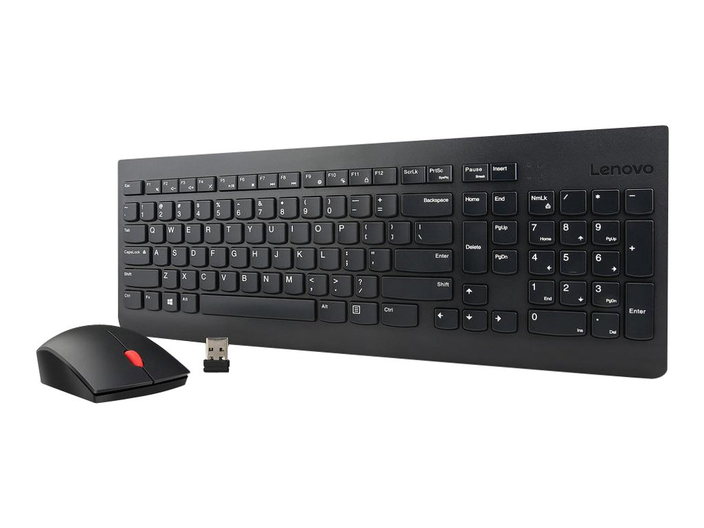 Pilt Lenovo Essential | Wireless Keyboard and Mouse Combo - Nordic | Keyboard and Mouse Set | Wireless | Nordic | Numeric keypad | Wireless connection