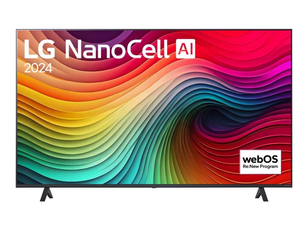 Pilt LG 4K NanoCell TV | 55NANO82T3B | 55" | Smart TV | webOS24 | UHD | Black