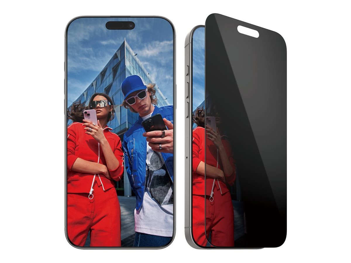Pilt PanzerGlass Screen protector | Apple | iPhone 16 Pro Max | Glass | Black | Ultra-Wide Fit
