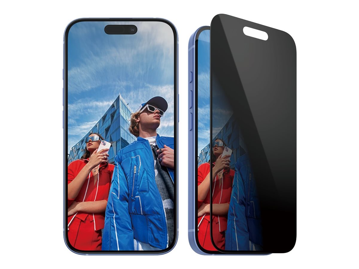 Pilt PanzerGlass Screen protector | Apple | iPhone 16/iPhone 15 | Glass | Black | Ultra-Wide Fit