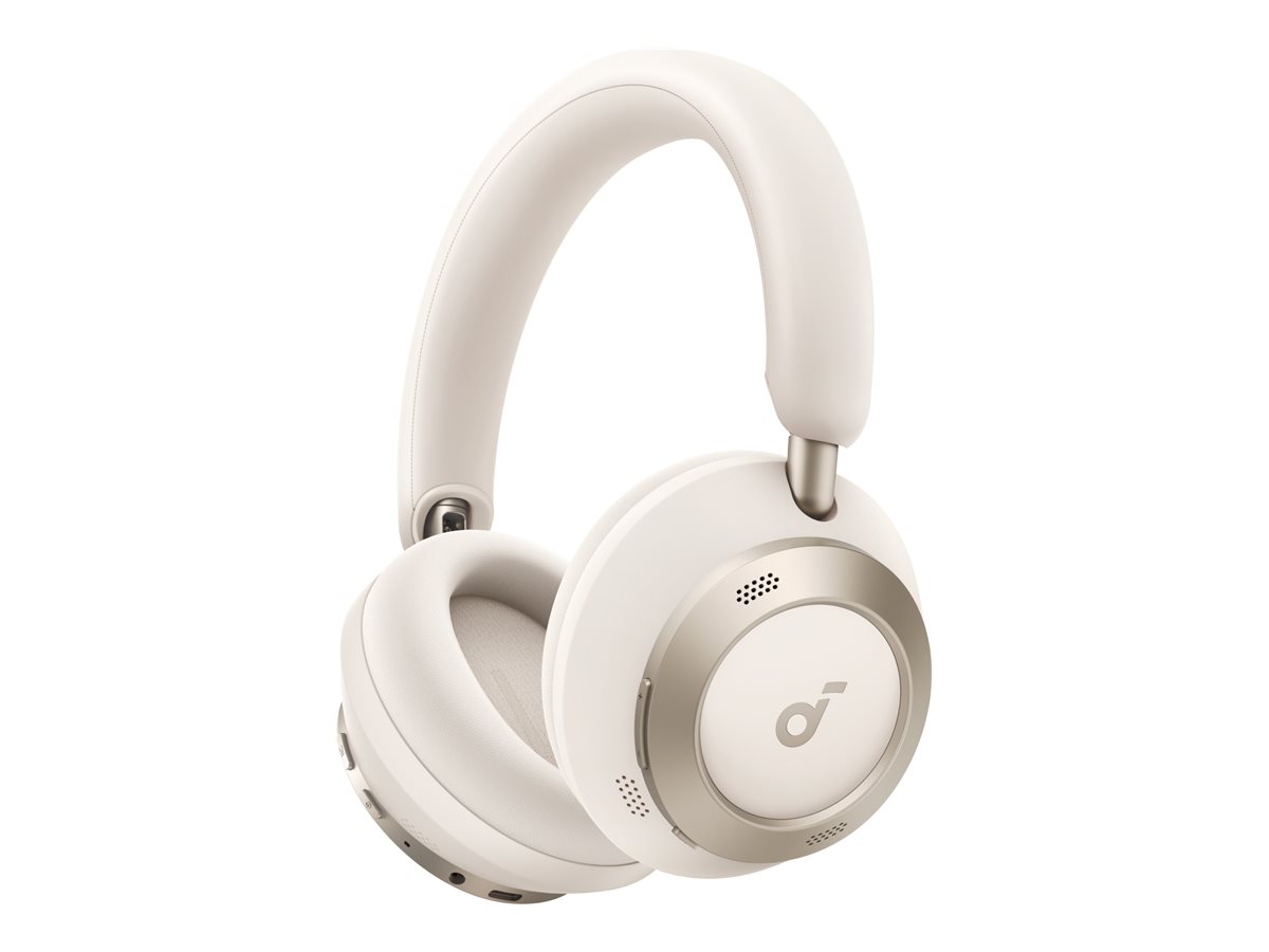 Pilt Anker Soundcore | Foldable Headphones | Space One Pro | Bluetooth | Over-ear | Microphone | Wireless | Cream White