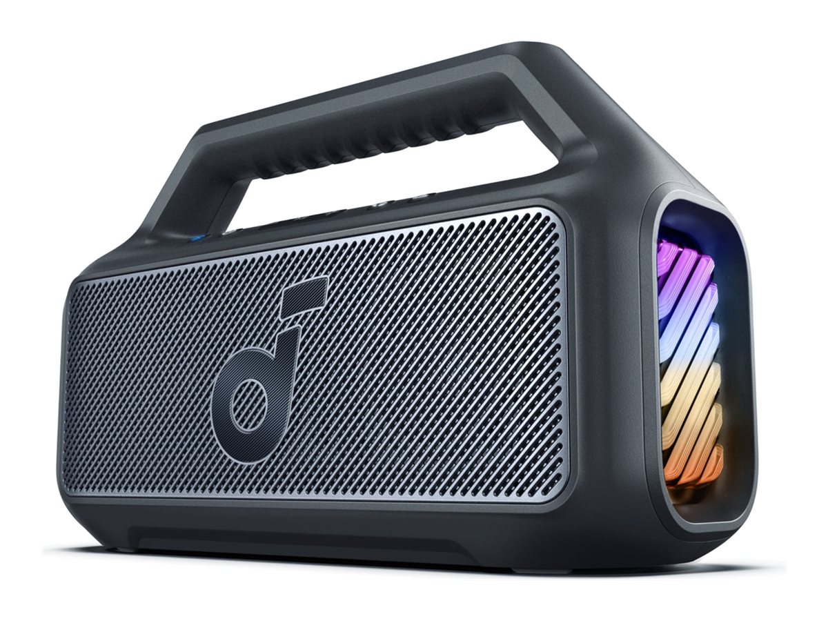 Pilt Anker Soundcore | Portable Bluetooth Speaker | Boom 2 | 80 W | Bluetooth | Phantom Black | Portable | Wireless connection