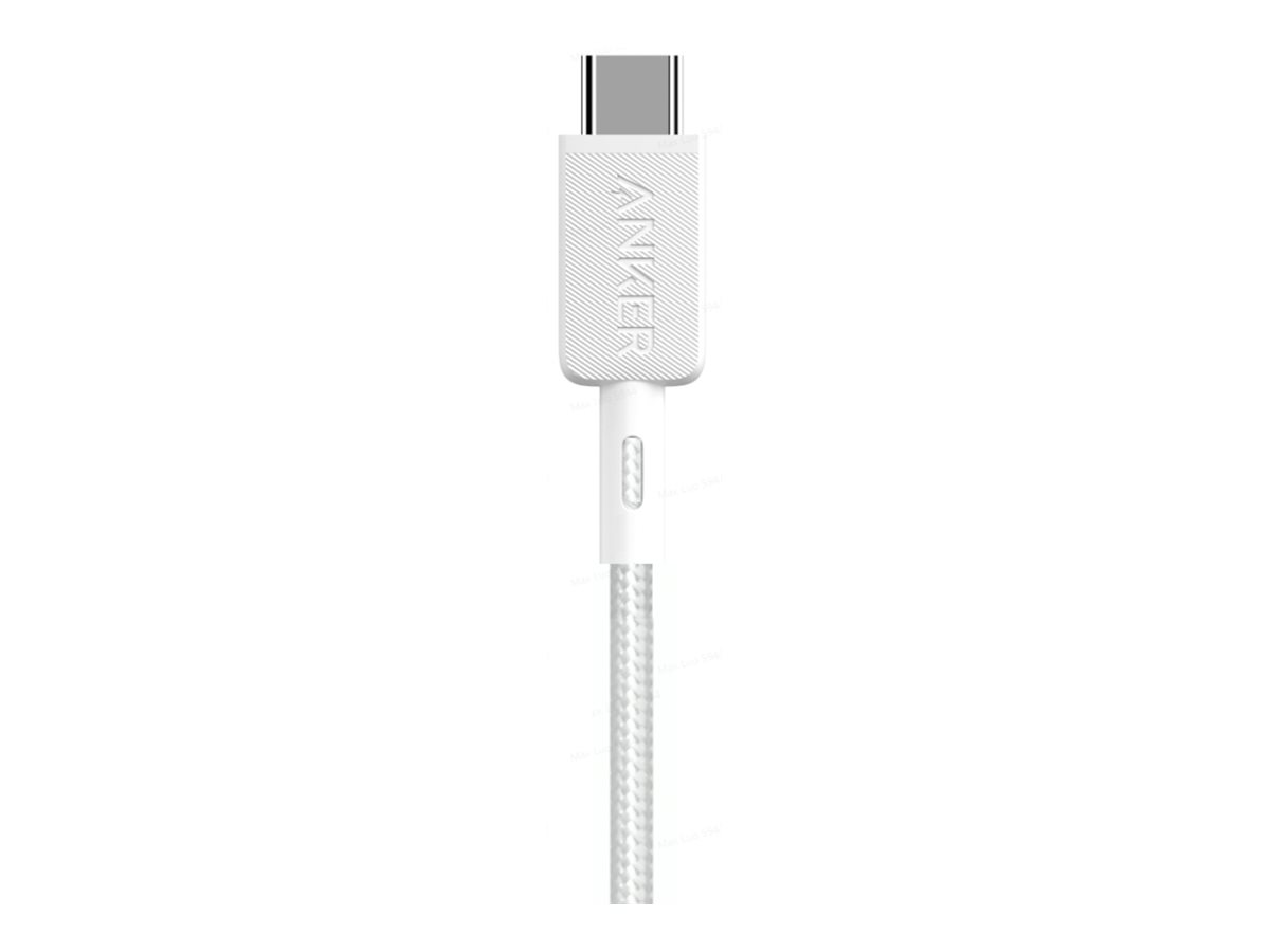 Pilt Anker 322 Nylon Cable, White | A81H6G21 | USB-A to USB-C