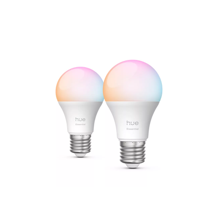 Pilt Philips Hue E WCA 806 A60 2P EU | E27 | 8 W | Bluetooth, Zigbee