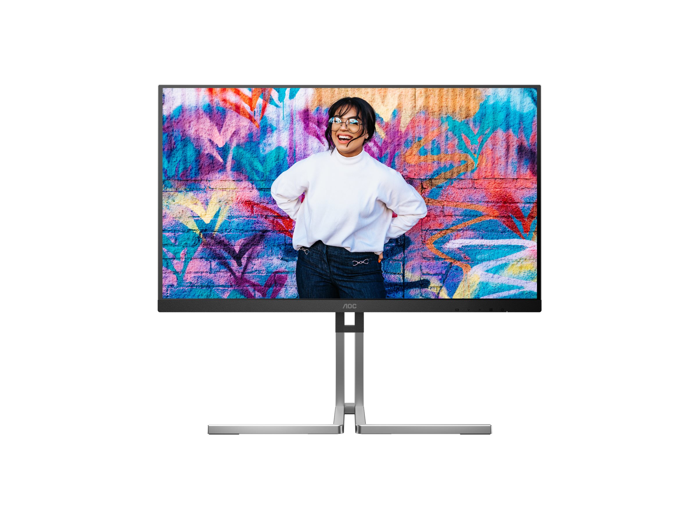 Pilt AOC Q27U3CV | 27 " | IPS | 16:9 | 75 Hz | 4 ms | 2560 x 1440 pixels | 420 cd/m² | HDMI ports quantity 1