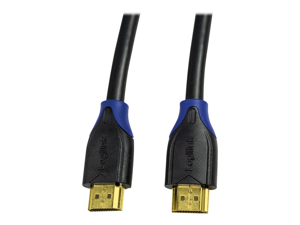 Pilt Logilink | Cable HDMI High Speed with Ethernet | Black | HDMI Type A Male | HDMI Type A Male | HDMI to HDMI | 10 m